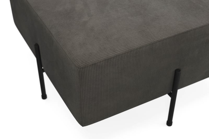 Rahi Menard  Compact 70 cm Neliö - Tummanharmaa - Huonekalut - Tuoli & nojatuoli - Jakkara & jalkarahi - Säkkirahi