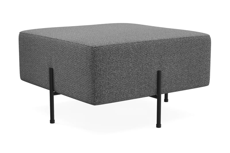 Rahi Menard  Compact 70 cm Neliö - Tummanharmaa - Huonekalut - Tuoli & nojatuoli - Jakkara & jalkarahi - Säkkirahi