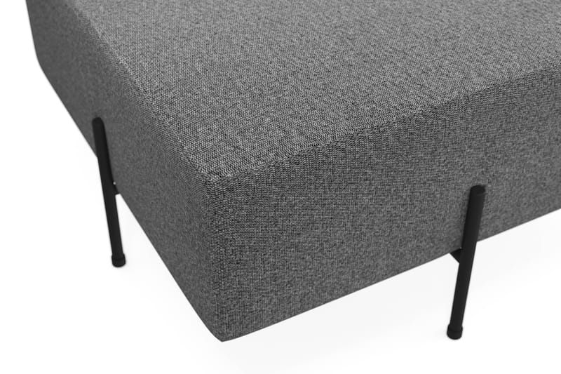 Rahi Menard  Compact 70 cm Neliö - Tummanharmaa - Huonekalut - Tuoli & nojatuoli - Jakkara & jalkarahi - Säkkirahi