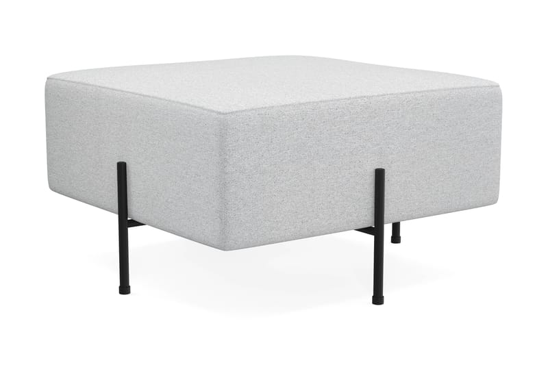 Rahi Menard  Compact 70 cm Neliö - Vaaleanharmaa - Huonekalut - Tuoli & nojatuoli - Jakkara & jalkarahi - Säkkirahi