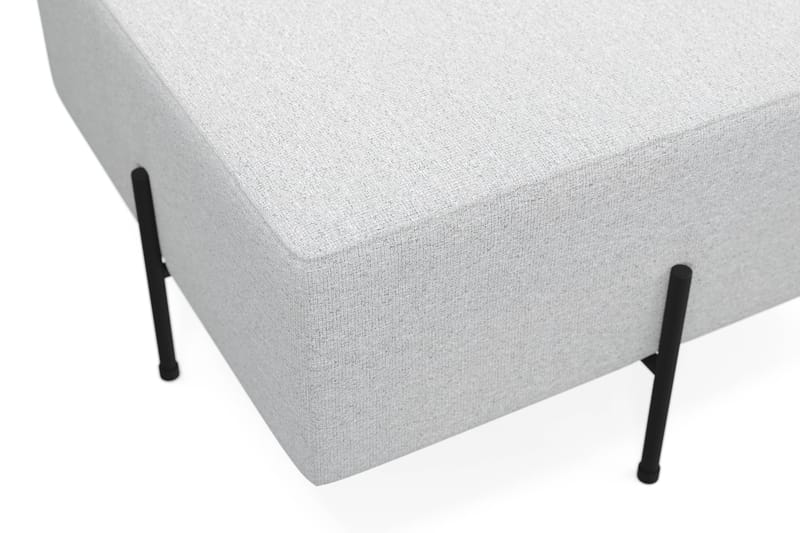 Rahi Menard  Compact 70 cm Neliö - Vaaleanharmaa - Huonekalut - Tuoli & nojatuoli - Jakkara & jalkarahi - Säkkirahi