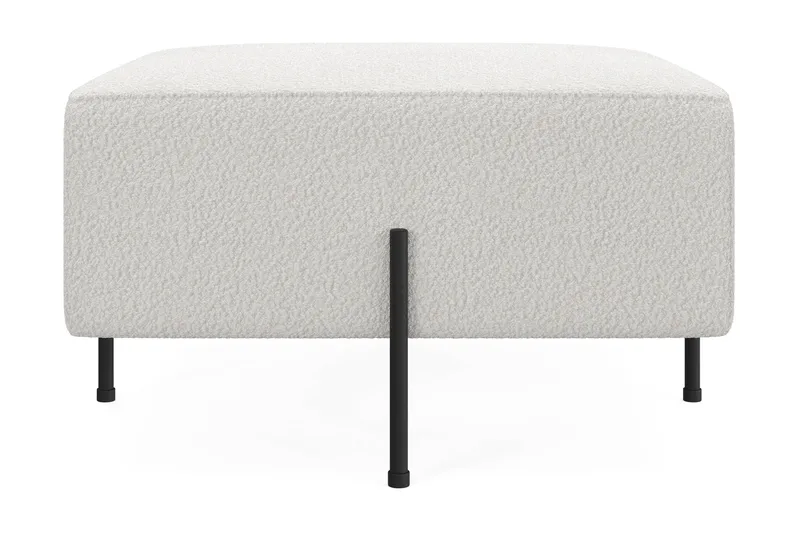 Rahi Menard  Compact 70 cm Neliö - Valkoinen - Huonekalut - Tuoli & nojatuoli - Jakkara & jalkarahi - Säkkirahi