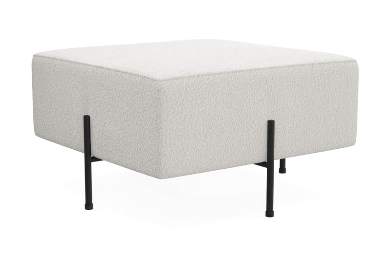 Rahi Menard  Compact 70 cm Neliö - Valkoinen - Huonekalut - Tuoli & nojatuoli - Jakkara & jalkarahi - Säkkirahi