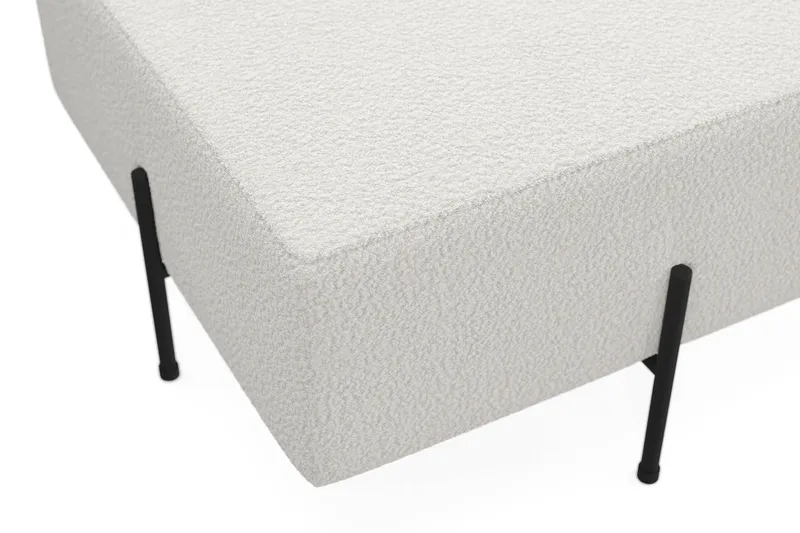 Rahi Menard  Compact 70 cm Neliö - Valkoinen - Huonekalut - Tuoli & nojatuoli - Jakkara & jalkarahi - Säkkirahi