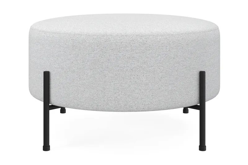 Rahi Menard  Compact 70 cm Pyöreä - Vaaleanharmaa - Huonekalut - Tuoli & nojatuoli - Jakkara & jalkarahi - S äkkirahi