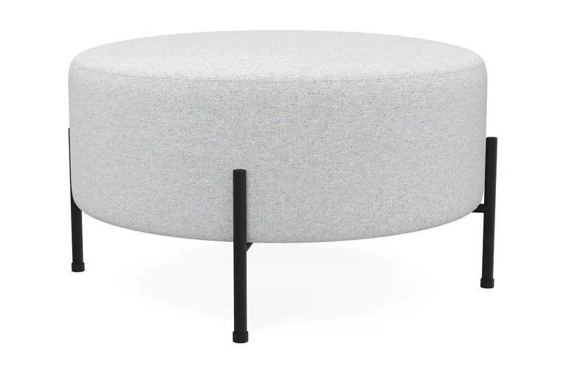 Rahi Menard  Compact 70 cm Pyöreä - Vaaleanharmaa - Huonekalut - Tuoli & nojatuoli - Jakkara & jalkarahi - Säkkirahi