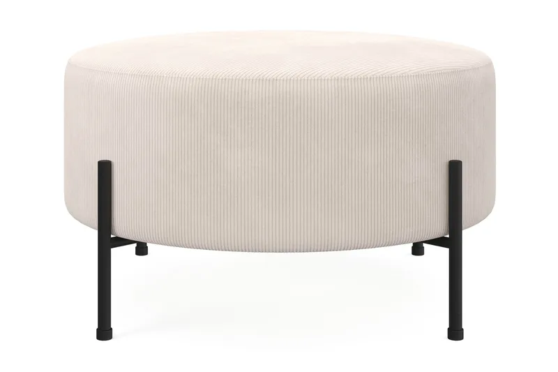 Rahi Menard  Compact 70 cm Pyöreä - Beige - Huonekalut - Tuoli & nojatuoli - Jakkara & jalkarahi - Säkkirahi