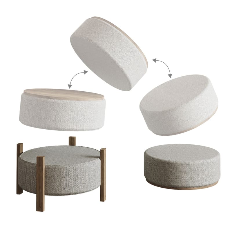 Tuffet Atelier Del Sofa - Huonekalut - Tuoli & nojatuoli - Jakkara & jalkarahi - Säkkirahi