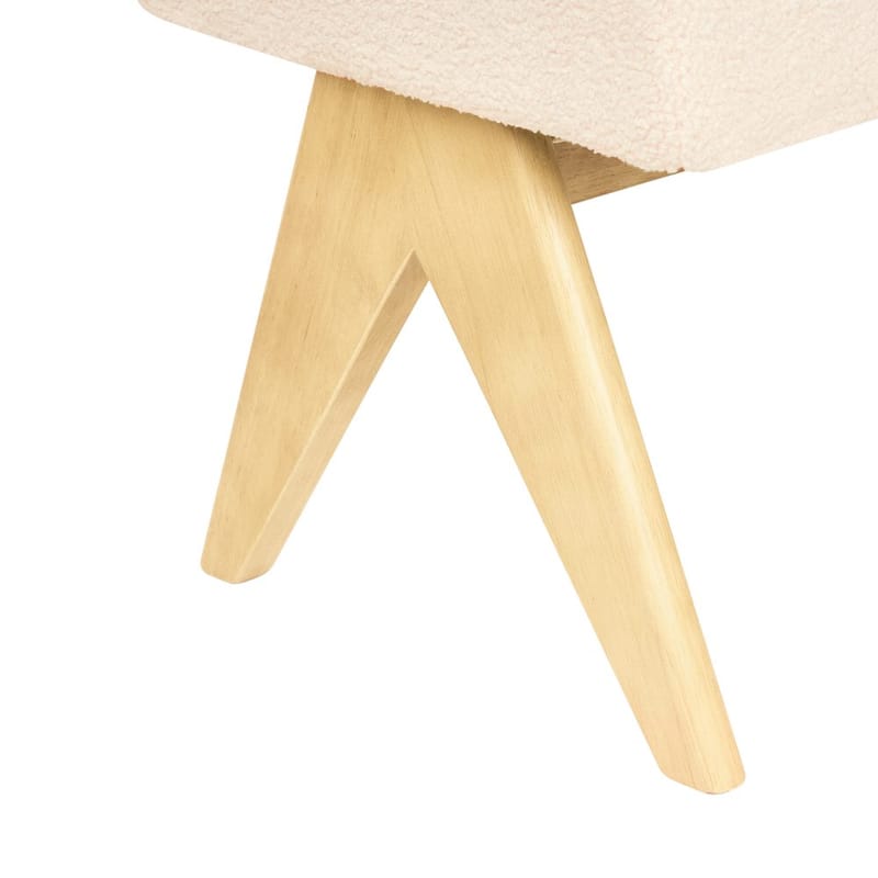 Sänkyarkku Tamre - Valkoinen, Vaalea puu - Huonekalut - Tuoli & nojatuoli - Jakkara & jalkarahi - Rahi