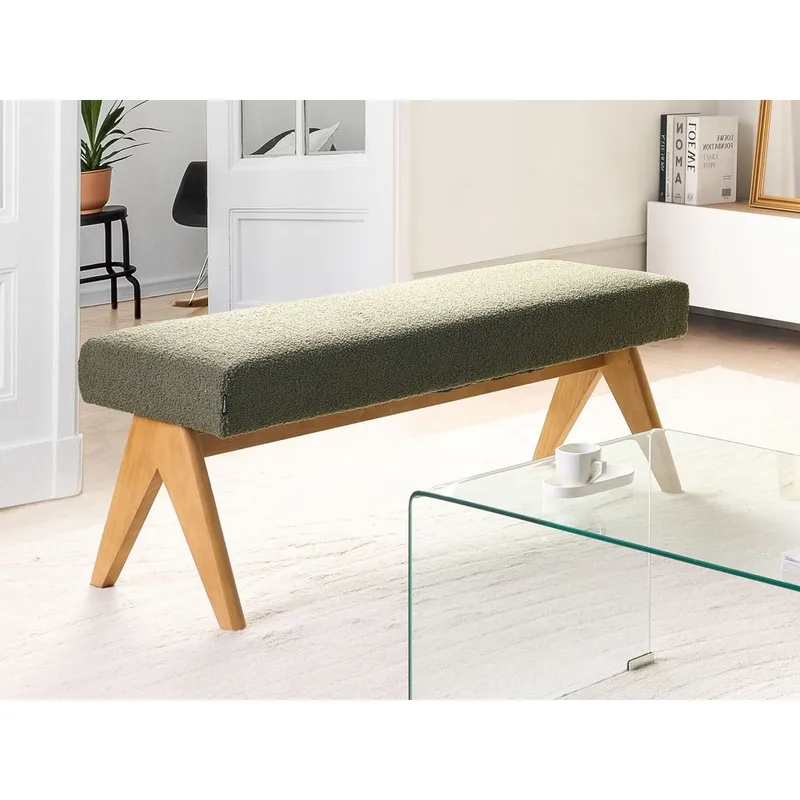 Sänkyarkku Tamre - Vihreä, vaalea puu - Huonekalut - Tuoli & nojatuoli - Jakkara & jalkarahi - Rahi