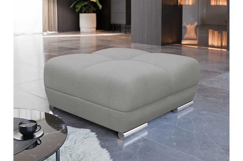 Simerly Rahi 90 cm - Harmaa - Huonekalut - Tuoli & nojatuoli - Jakkara & jalkarahi - Rahi