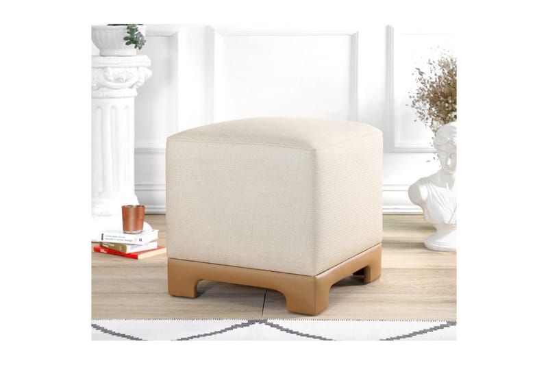 Sufian säkkituoli Outdoor 50 cm - Beige/Kermanvalkoinen - Huonekalut - Tuoli & nojatuoli - Jakkara & jalkarahi - Säkkirahi