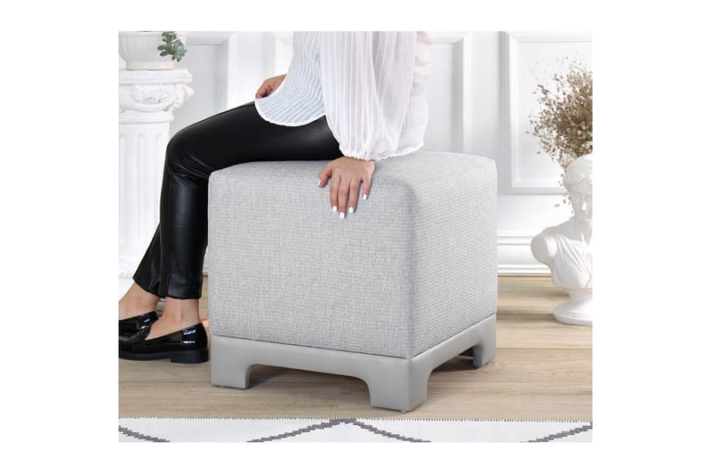 Sufian säkkituoli Outdoor 50 cm - Harmaa - Huonekalut - Tuoli & nojatuoli - Jakkara & jalkarahi - Säkkirahi