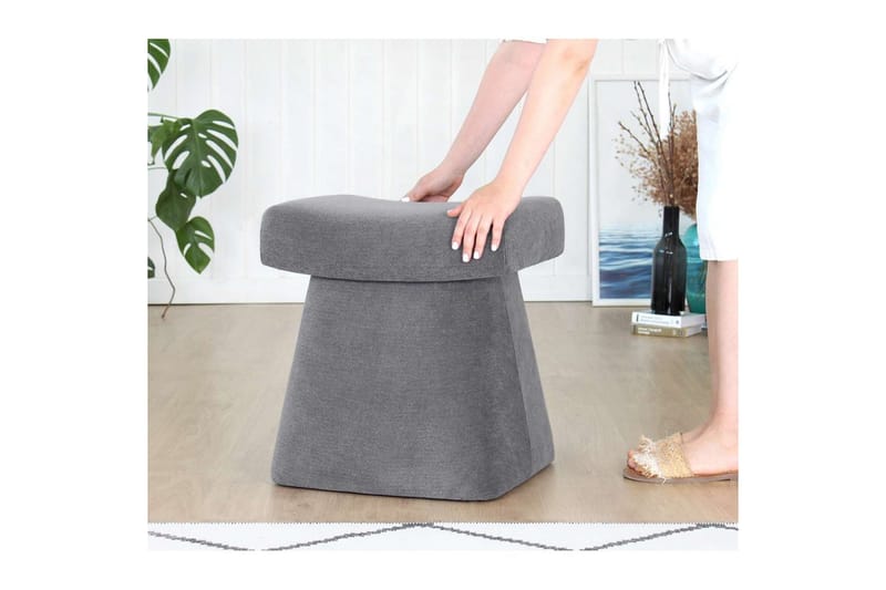 Thyrosin Rahi Utomhus 38 cm - Harmaa - Huonekalut - Tuoli & nojatuoli - Jakkara & jalkarahi - Säkkirahi