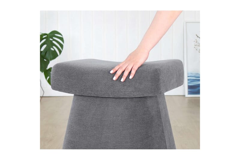 Thyrosin Rahi Utomhus 38 cm - Harmaa - Huonekalut - Tuoli & nojatuoli - Jakkara & jalkarahi - Säkkirahi