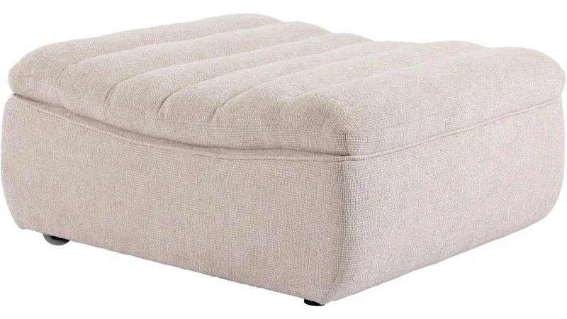 Valdoro jalkarahi kankaalla 120 cm, Beige