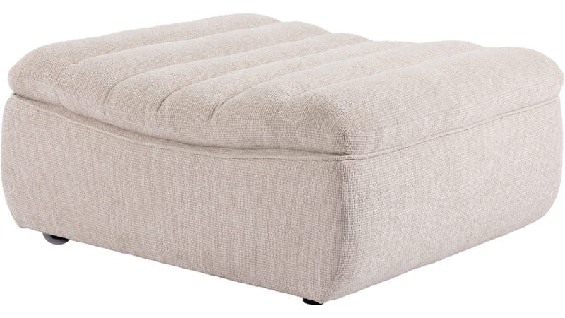 Valdoro jalkarahi kankaalla 120 cm, Beige