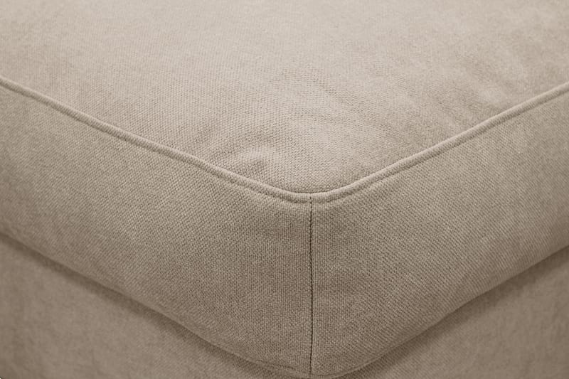 Valencia-jalkarahi irrotettavalla ja pestävällä verhoilulla - Ruskea - Huonekalut - Tuoli & nojatuoli - Jakkara & jalkarahi - Rahi