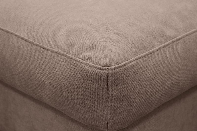 Valencia-jalkarahi irrotettavalla ja pestävällä verhoilulla - Tummanruskea - Huonekalut - Tuoli & nojatuoli - Jakkara & jalkarahi - Rahi