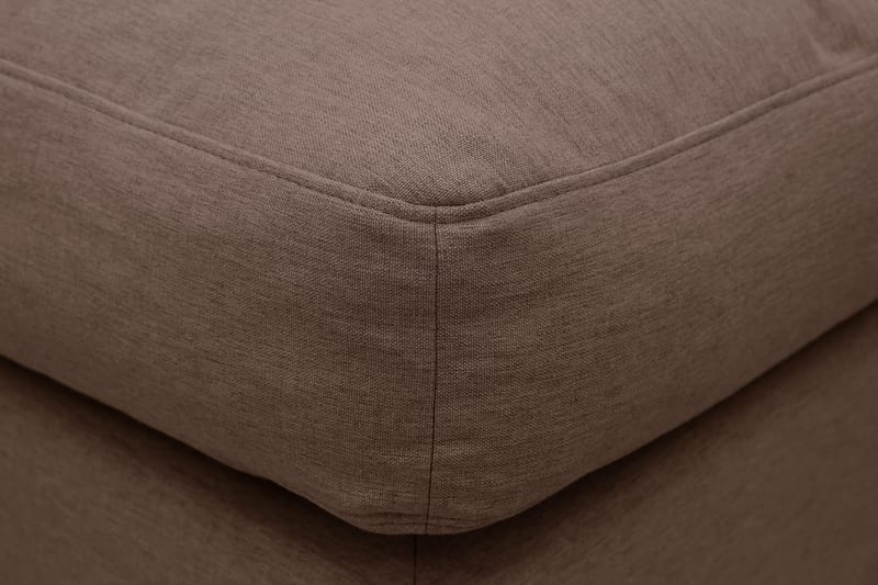 Valencia-jalkarahi irrotettavalla ja pestävällä verhoilulla - Tummanruskea - Huonekalut - Tuoli & nojatuoli - Jakkara & jalkarahi - Rahi