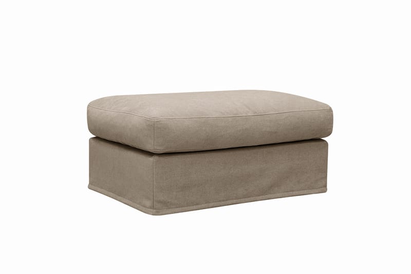 Valencia-jalkarahi irrotettavalla ja pestävällä verhoilulla, Ruskea