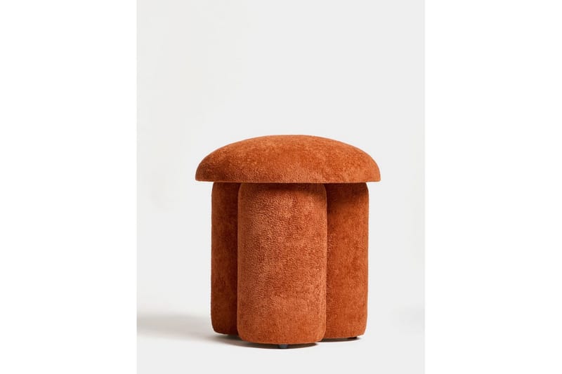 Vynor Jalkajakkara 45 cm - Oranssi - Huonekalut - Tuoli & nojatuoli - Jakkara & jalkarahi - Rahi