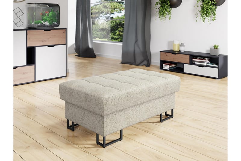 Warwick Rahi 67 cm - Beige - Huonekalut - Tuoli & nojatuoli - Jakkara & jalkarahi - Rahi