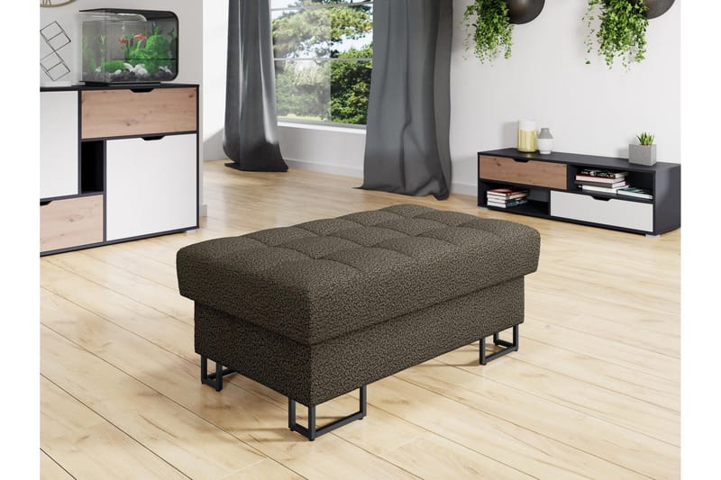 Warwick Rahi 67 cm - Ruskea - Huonekalut - Tuoli & nojatuoli - Jakkara & jalkarahi - Rahi