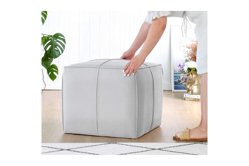 Zyra Rahi Utomhus 52 cm - Harmaa - Huonekalut - Tuoli & nojatuoli - Jakkara & jalkarahi - Säkkirahi