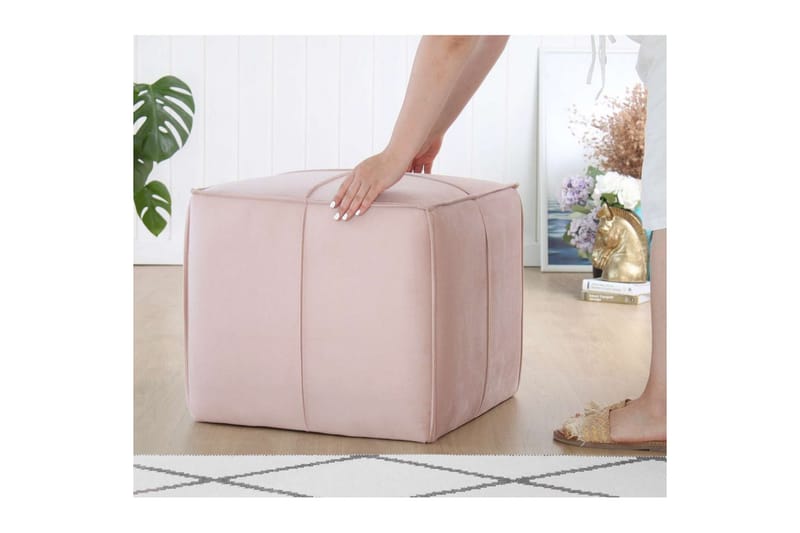 Zyra Rahi Utomhus 52 cm - Vaaleanpunainen - Huonekalut - Tuoli & nojatuoli - Jakkara & jalkarahi - Säkkirahi