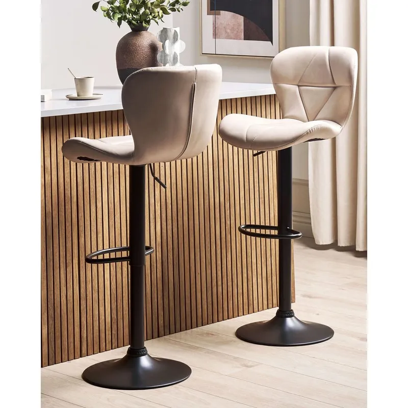 Kääntyvä jakkara Valetta 2-pakkaus - Huonekalut - Tuoli & nojatuoli - Baarituoli