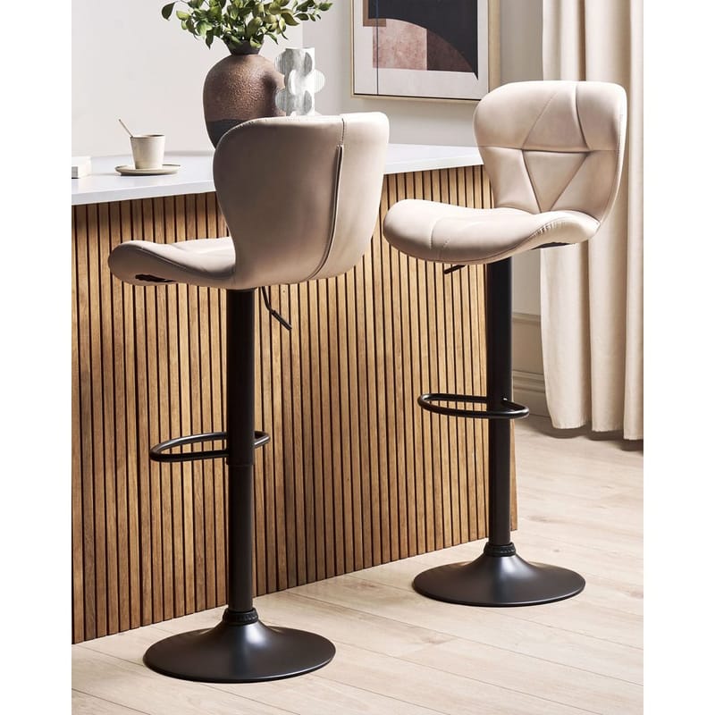 Kääntyvä jakkara Valetta 2-pakkaus - Huonekalut - Tuoli & nojatuoli - Baarituoli