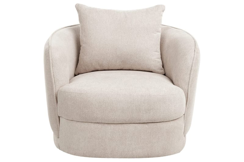 Kääntyvä nojatuoli Andalen - Beige - Huonekalut - Tuoli & nojatuoli - Nojatuoli & lepotuoli