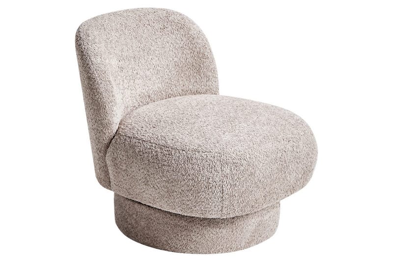 Kääntyvä nojatuoli Aylo - Beige - Huonekalut - Tuoli & nojatuoli - Nojatuoli & lepotuoli