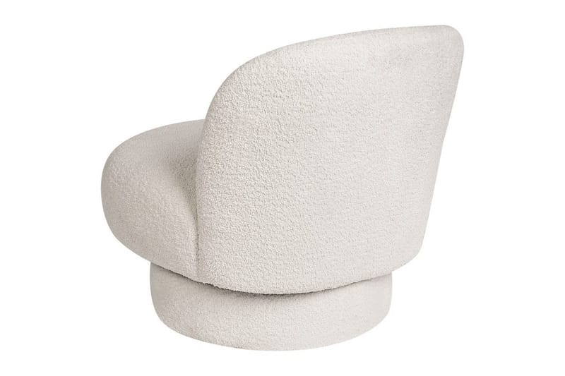 Kääntyvä nojatuoli Aylo - Valkoinen - Huonekalut - Tuoli & nojatuoli - Nojatuoli & lepotuoli