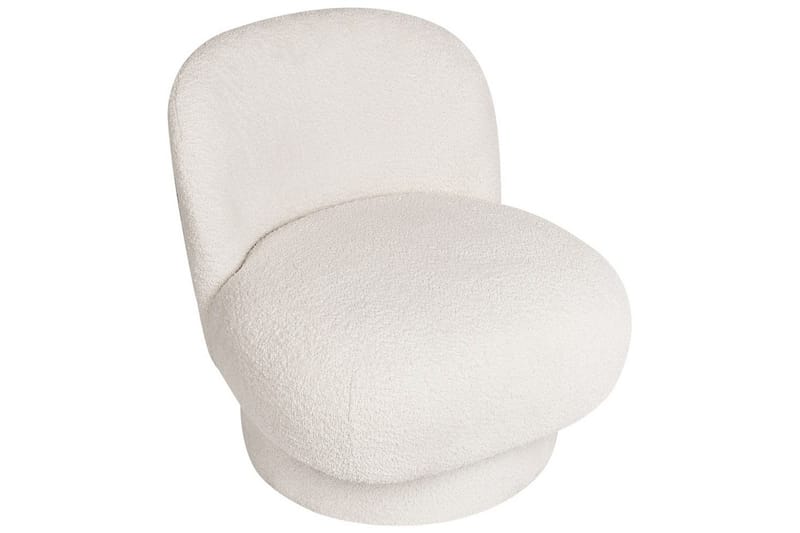 Kääntyvä nojatuoli Aylo - Valkoinen - Huonekalut - Tuoli & nojatuoli - Nojatuoli & lepotuoli