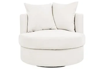Kääntyvä nojatuoli Dalby - Beige - Huonekalut - Tuoli & nojatuoli - Nojatuoli & lepotuoli