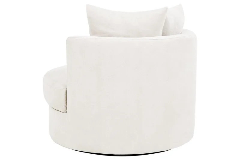 Kääntyvä nojatuoli Dalby - Beige - Huonekalut - Tuoli & nojatuoli - Nojatuoli & lepotuoli