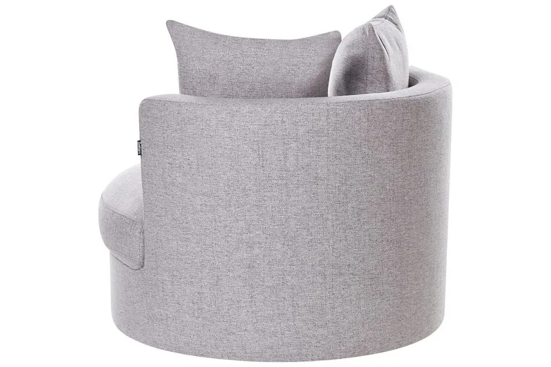 Kääntyvä nojatuoli Dalby - Harmaa - Huonekalut - Tuoli & nojatuoli - Nojatuoli & lepotuoli