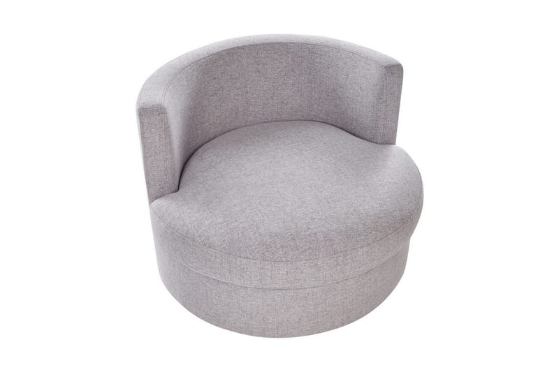Kääntyvä nojatuoli Dalby - Harmaa - Huonekalut - Tuoli & nojatuoli - Nojatuoli & lepotuoli