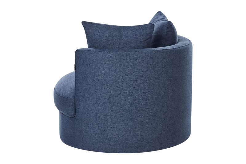 Kääntyvä nojatuoli Dalby - Sininen - Huonekalut - Tuoli & nojatuoli - Nojatuoli & lepotuoli