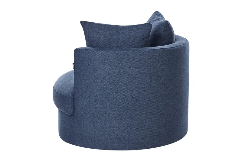 Kääntyvä nojatuoli Dalby - Sininen - Huonekalut - Tuoli & nojatuoli - Nojatuoli & lepotuoli