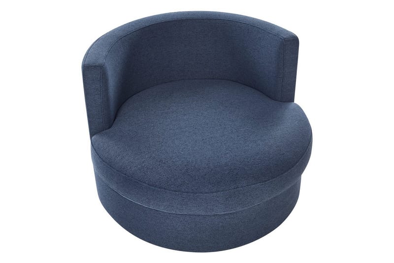 Kääntyvä nojatuoli Dalby - Sininen - Huonekalut - Tuoli & nojatuoli - Nojatuoli & lepotuoli