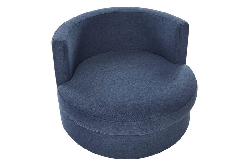 Kääntyvä nojatuoli Dalby - Sininen - Huonekalut - Tuoli & nojatuoli - Nojatuoli & lepotuoli