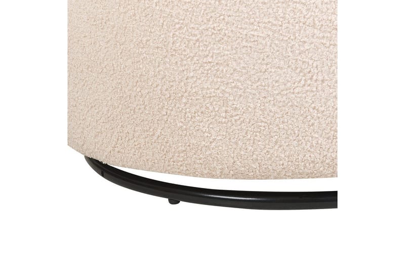 Kääntyvä nojatuoli Davik - Beige, musta - Huonekalut - Tuoli & nojatuoli - Nojatuoli & lepotuoli