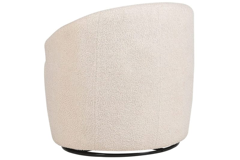 Kääntyvä nojatuoli Davik - Beige, musta - Huonekalut - Tuoli & nojatuoli - Nojatuoli & lepotuoli