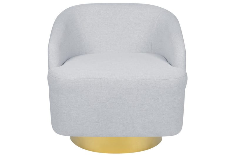 Kääntyvä nojatuoli Lavik - Harmaa, kulta, Harmaa, Kulta - Huonekalut - Tuoli & nojatuoli - Nojatuoli & lepotuoli