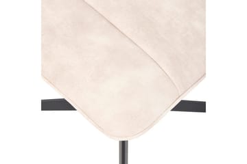 Kääntyvä nojatuoli Lia - Beige, musta - Huonekalut - Tuoli & nojatuoli - Nojatuoli & lepotuoli
