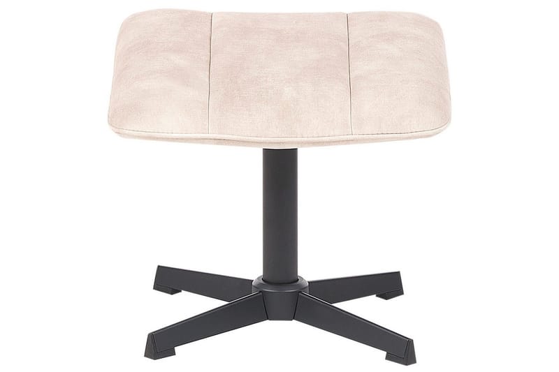 Kääntyvä nojatuoli Lia - Beige, musta - Huonekalut - Tuoli & nojatuoli - Nojatuoli & lepotuoli