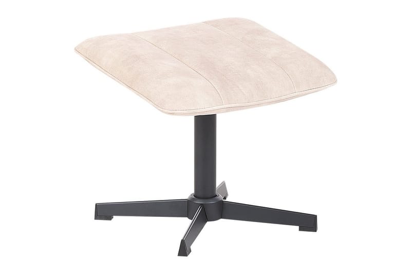 Kääntyvä nojatuoli Lia - Beige, musta - Huonekalut - Tuoli & nojatuoli - Nojatuoli & lepotuoli